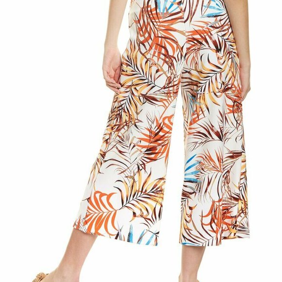 LENA GABRIELLE New York Cropped Palazzo Pants - Picture 2 of 5